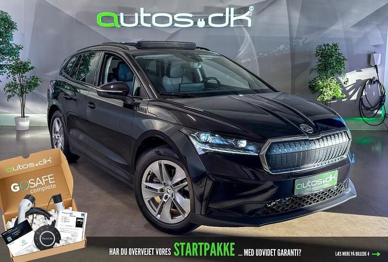 Sortmetal Brugt 2022 Skoda Enyaq iV Loft SUV | 199.000 kr. (Fair pris) - Billede 1/3