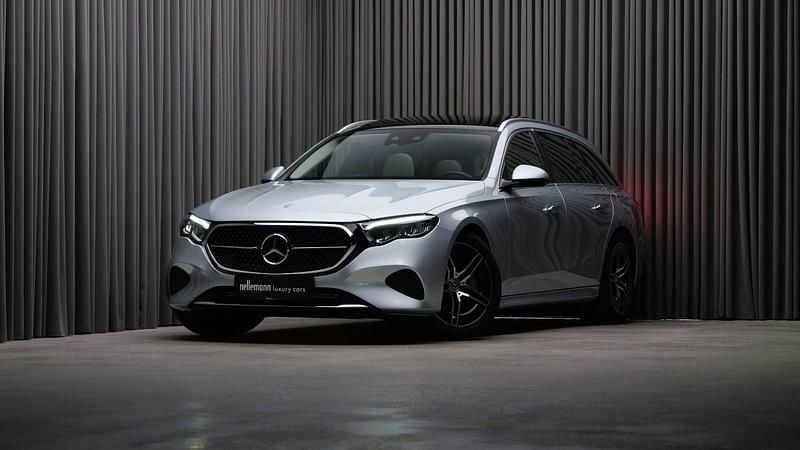 Sølvmetal Brugt 2024 Mercedes E300 Avantgarde Stationcar | 675.000 kr. (Dyr) - Billede 1/4