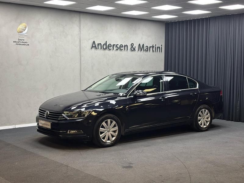 Sort Brugt 2017 VW Passat Comfortline Premium Sedan | 158.900 kr. (Fair pris) - Billede 1/4