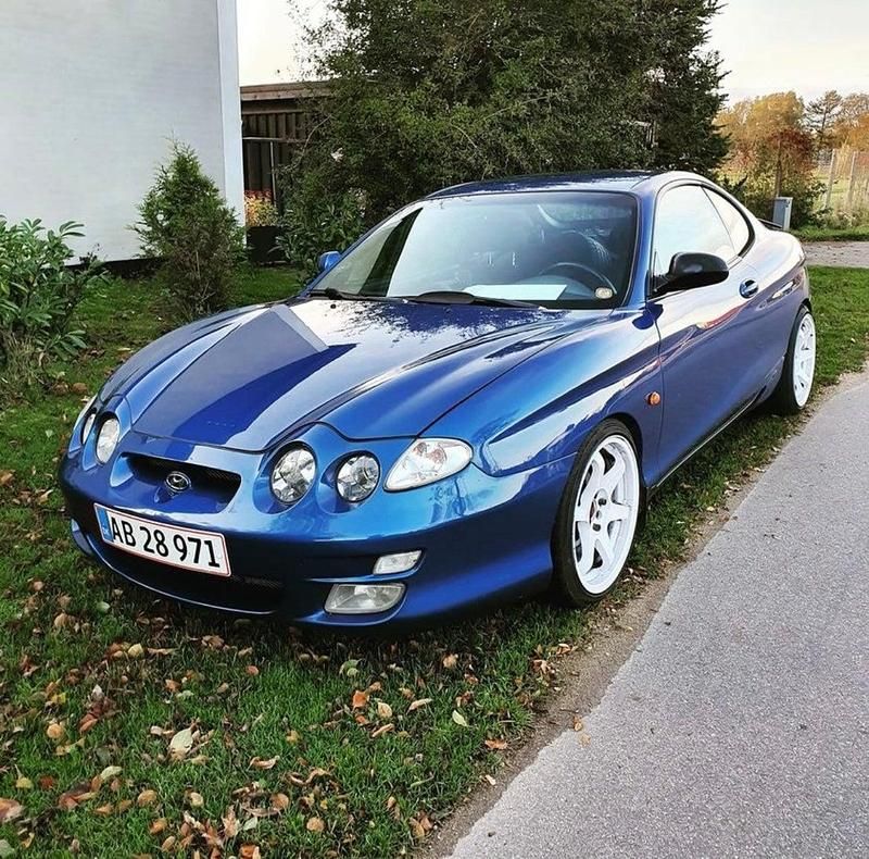 Brugt Hyundai Coupé 138 HK (101 kW) 2000 Blå Coupe