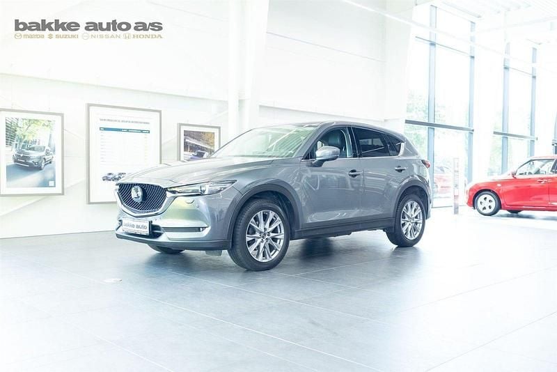 Mørkgrå Brugt 2021 Mazda CX-5 Cosmo SUV | 299.900 kr. (Fair pris) - Billede 1/4
