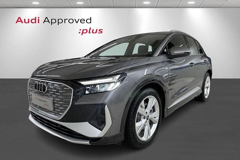 Koksmetal Brugt 2024 Audi Q4 e-tron Advanced SUV | 389.900 kr. - Billede 1/4