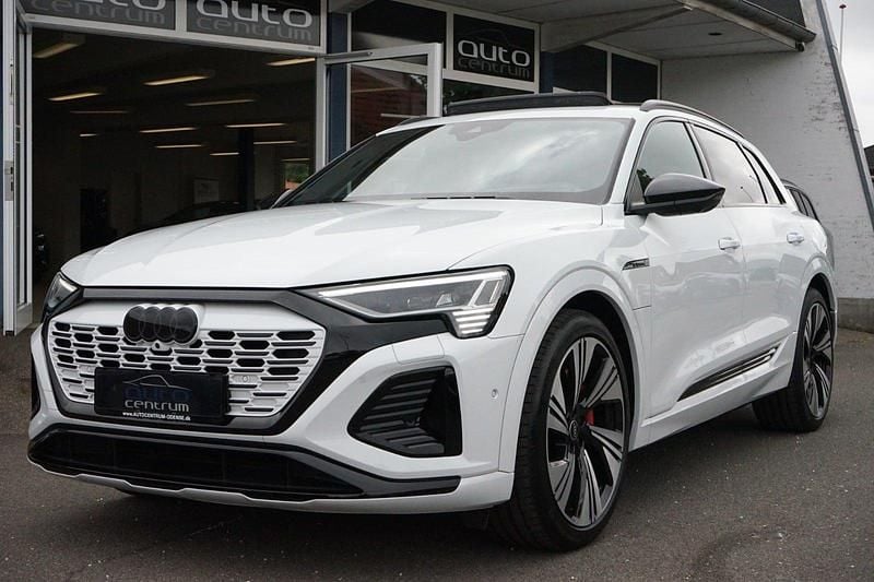 Hvidmetal Brugt 2023 Audi Q8 e-tron S-Line SUV | 649.900 kr. (Dyr) - Billede 1/4