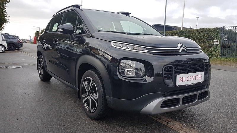 Sortmetal Brugt 2018 Citroën C3 Aircross PureTech SUV | 84.900 kr. (God pris) - Billede 1/4