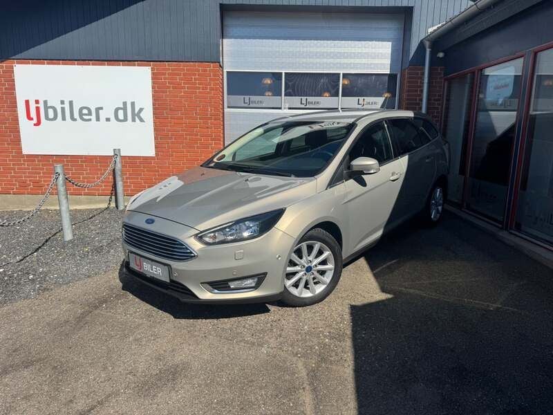 Brugt 2017 Ford Focus Titanium Stationcar | 89.800 kr. (God pris) - Billede 1/4