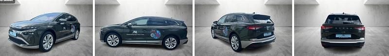Mørkgrønmetal Brugt 2025 Skoda Enyaq iV SUV | 339.500 kr. (Fair pris) - Billede 1/3