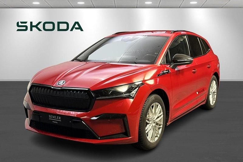 Rødmetal Brugt 2025 Skoda Enyaq iV SportLine SUV | 394.900 kr. (God pris) - Billede 1/4