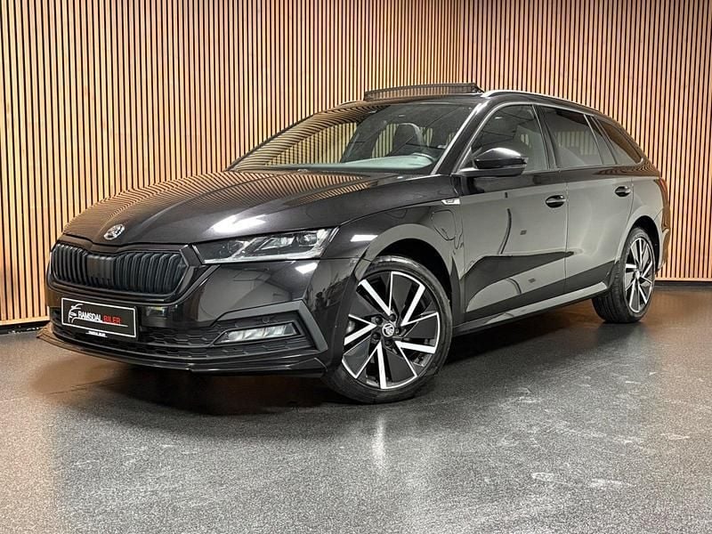Brugt 2021 Skoda Octavia SportLine Stationcar | 249.995 kr. (Lidt for dyr) - Billede 1/4
