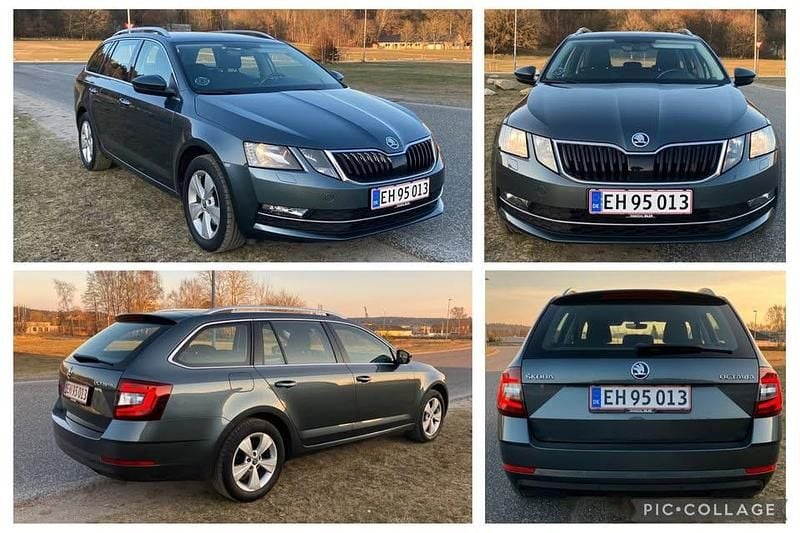 Brugt Skoda Octavia Style 150 HK (110 kW) 2018 Grå Stationcar