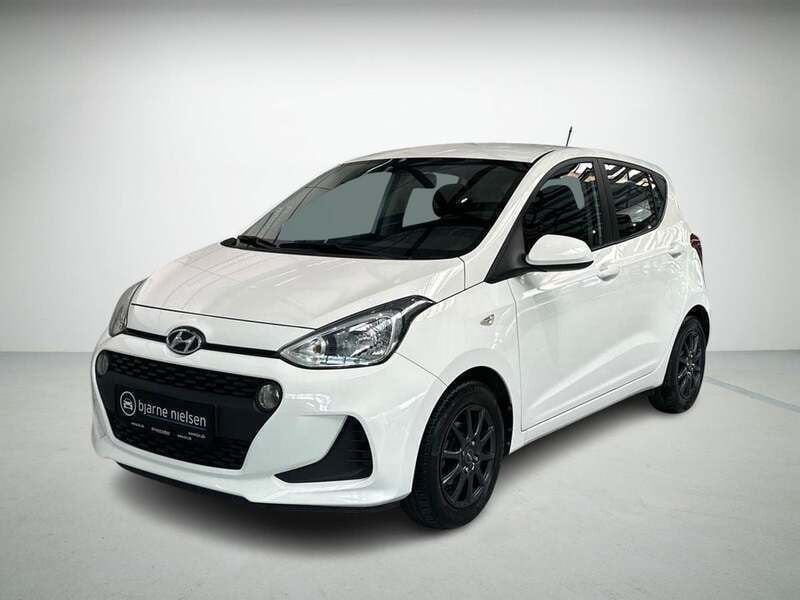Hvid Brugt 2019 Hyundai i10 Comfort Hatchback | 79.900 kr. (Fair pris) - Billede 1/4