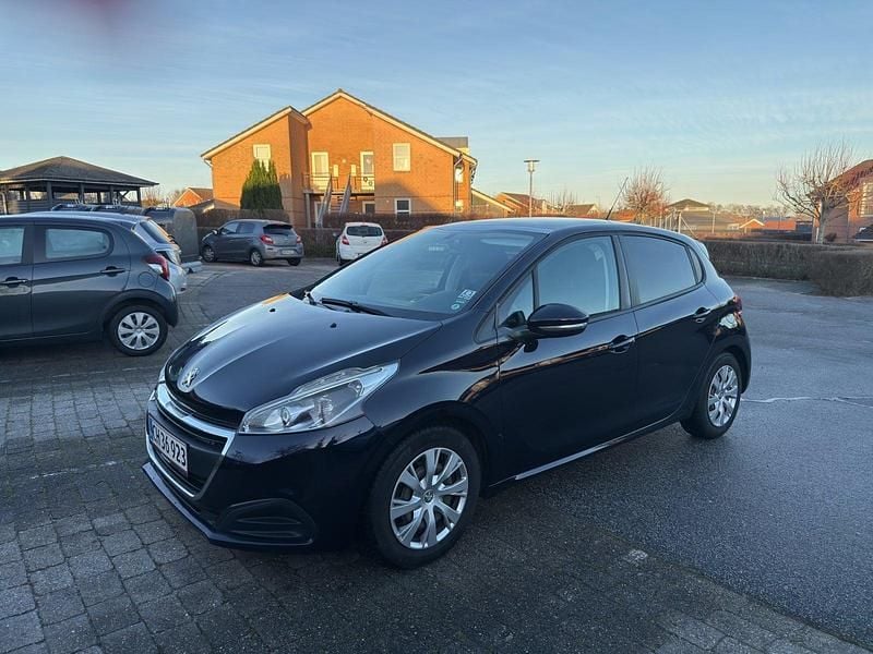 Blåmetal Brugt 2016 Peugeot 208 Active Hatchback | 34.900 kr. (Super pris) - Billede 1/4