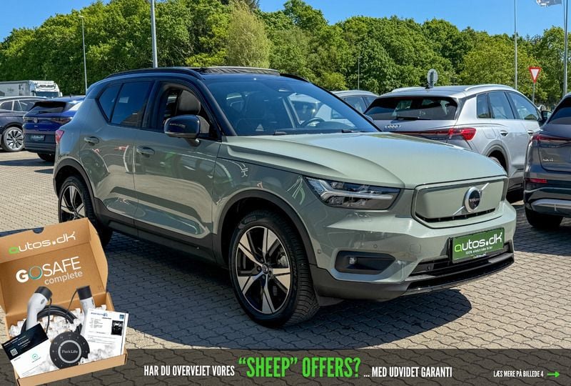Grøn Brugt 2022 Volvo XC40 Ultimate SUV | 254.000 kr. (Super pris) - Billede 1/3