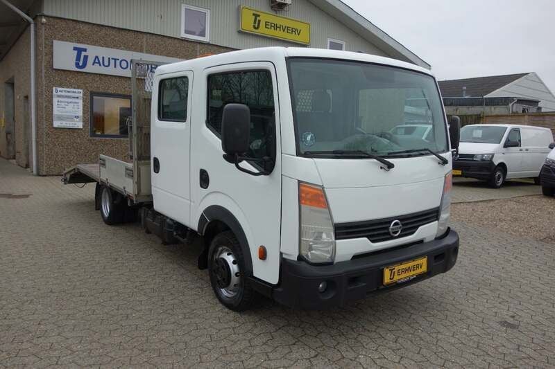 Hvid Brugt 2013 Nissan Cabstar Comfort Afhentning | 74.899 kr. - Billede 1/4