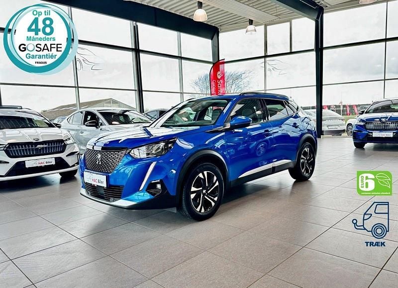 Blåmetal Brugt 2021 Peugeot 2008 Selection Sky SUV | 159.700 kr. (Fair pris) - Billede 1/4