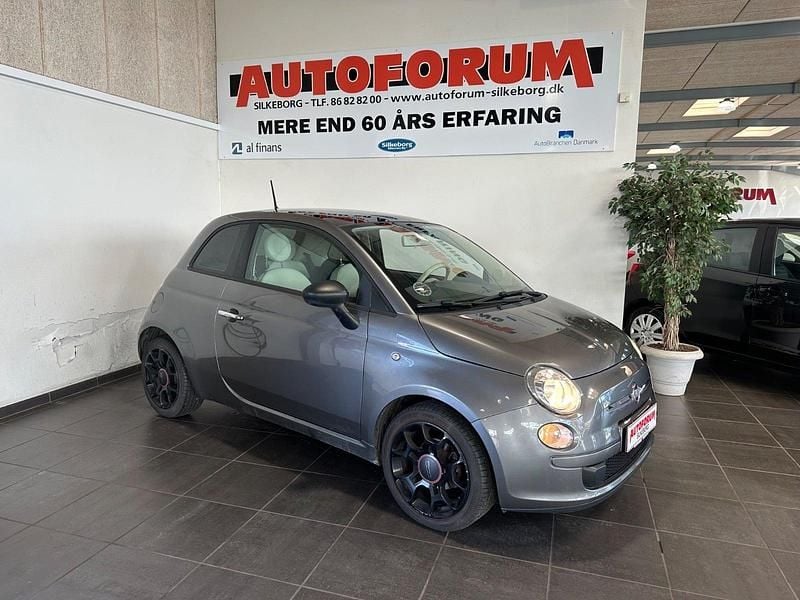 Gråmetal Brugt 2013 Fiat 500 Lounge | 34.900 kr. (God pris) - Billede 1/4