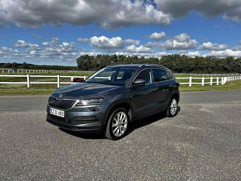 Grå Brugt 2021 Skoda Karoq Celebration SUV | 179.000 kr. (Super pris) - Billede 1/4