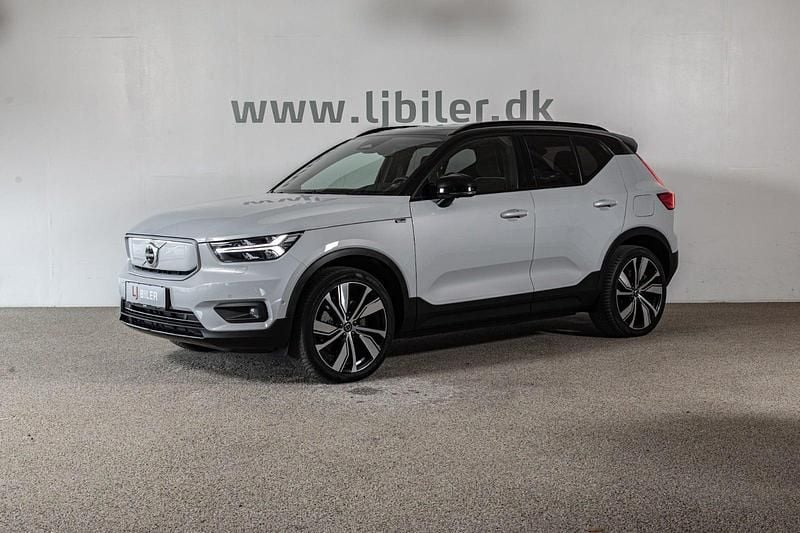 Brugt Volvo XC40 Pro 300 kW (408 HK) 2021 Sølvmetal SUV