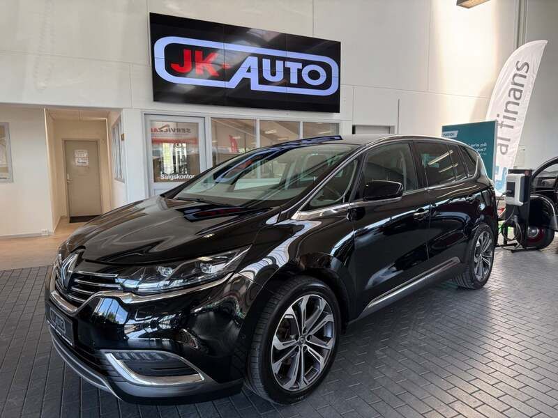 Sortmetal Brugt 2015 Renault Espace Intens MPV | 197.800 kr. - Billede 1/4
