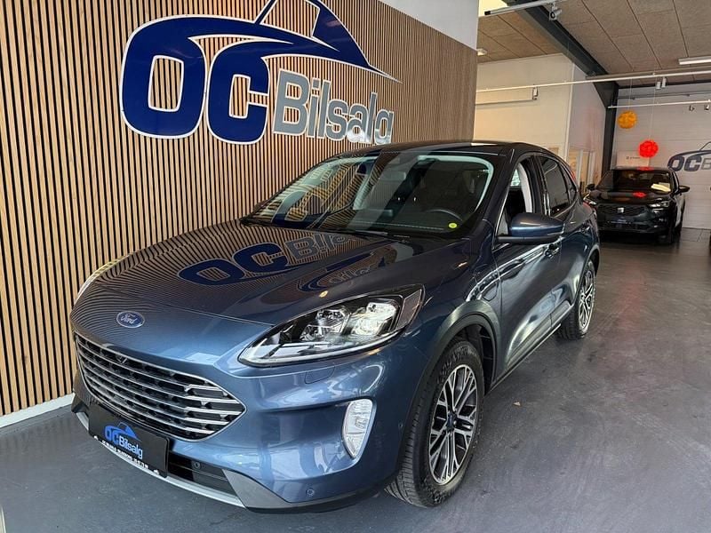 Blåmetal Brugt 2020 Ford Kuga Titanium X SUV | 179.800 kr. (Fair pris) - Billede 1/4