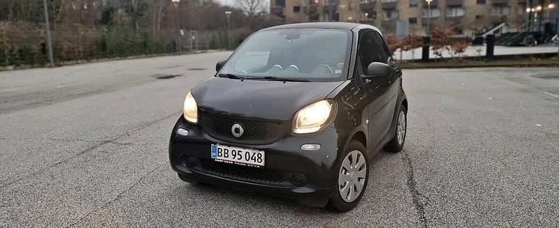 Brugt Smart ForTwo Coupé 71 HK (52 kW) 2016 Sort Coupe