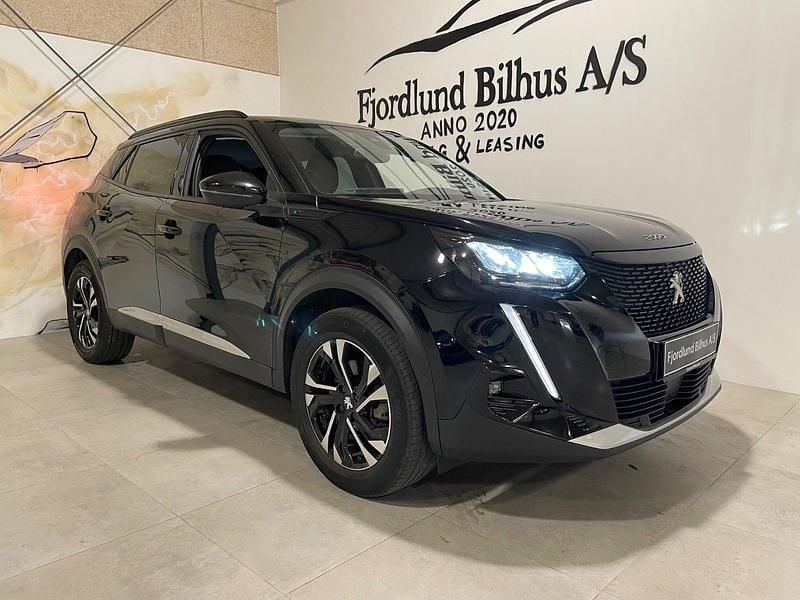 Sortmetal Brugt 2021 Peugeot e-2008 Allure SUV | 126.900 kr. (Fair pris) - Billede 1/4