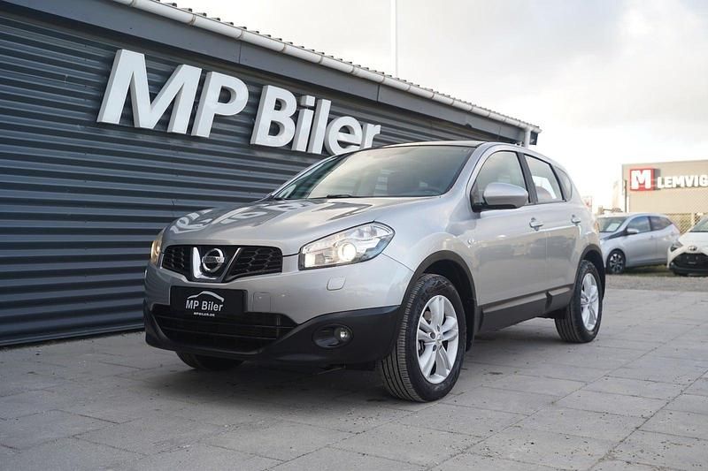 Sølvmetal Brugt 2010 Nissan Qashqai Tekna SUV | 69.900 kr. - Billede 1/4