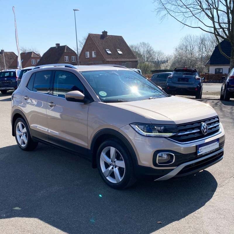 Champagnemetal Brugt 2020 VW T-Cross Style SUV | 189.900 kr. (Fair pris) - Billede 1/4