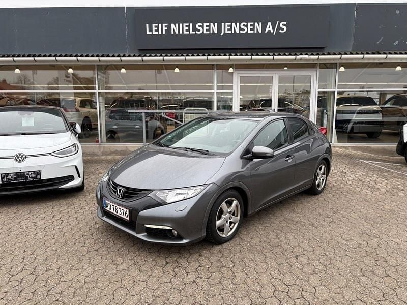 Gråmetal Brugt 2013 Honda Civic Sport Hatchback | 38.500 kr. - Billede 1/4
