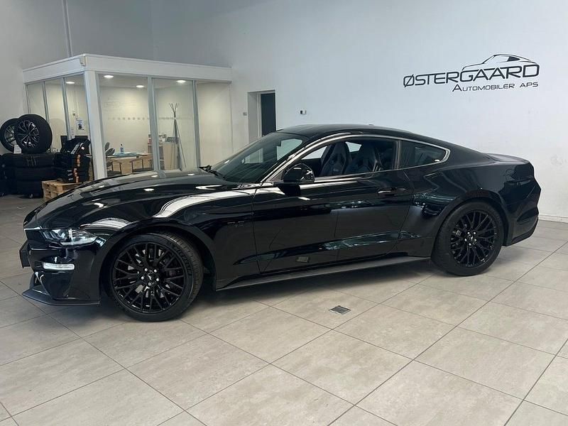 Brugt Ford Mustang GT Fastback 450 HK (330 kW) 2019 Sortmetal Coupe