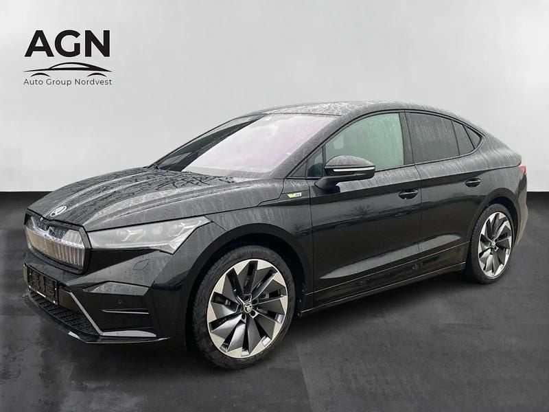 Sort Brugt 2023 Skoda Enyaq iV RS SUV | 349.900 kr. (Lidt for dyr) - Billede 1/4