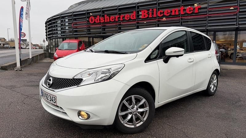 Hvid Brugt 2015 Nissan Note Acenta+ Hatchback | 64.500 kr. (God pris) - Billede 1/4