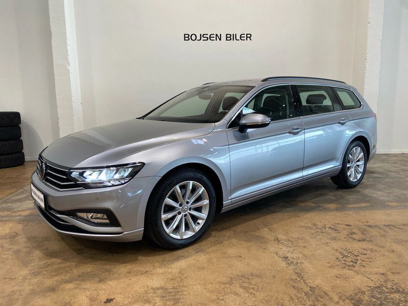 Sølvmetal Brugt 2020 VW Passat Business+ Stationcar | 219.990 kr. (Super pris) - Billede 1/4