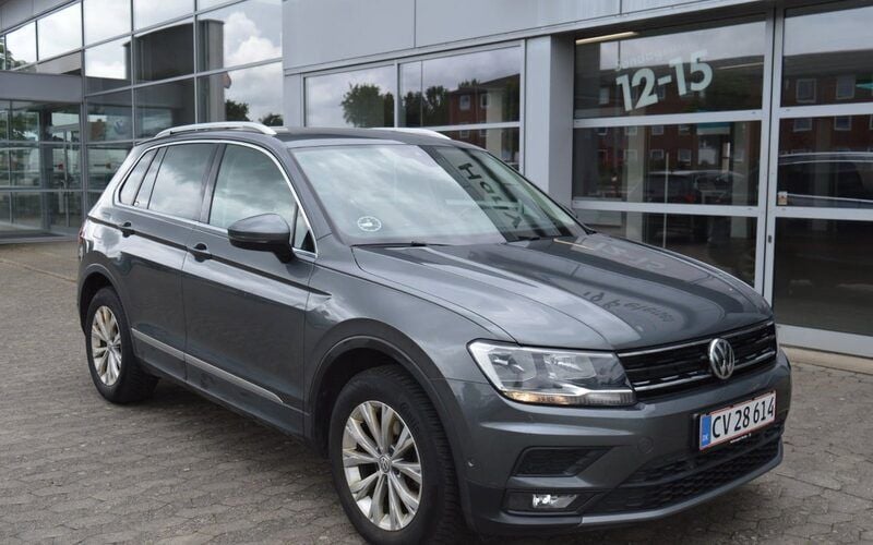 Grå Brugt 2020 VW Tiguan Comfortline SUV | 248.800 kr. (Fair pris) - Billede 1/4