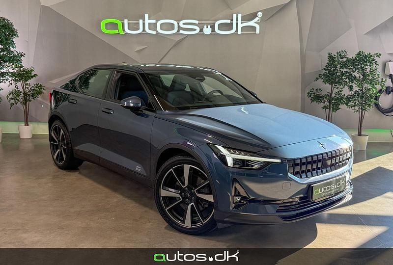 Blåmetal Brugt 2023 Polestar 2 Sedan | 219.000 kr. (God pris) - Billede 1/4