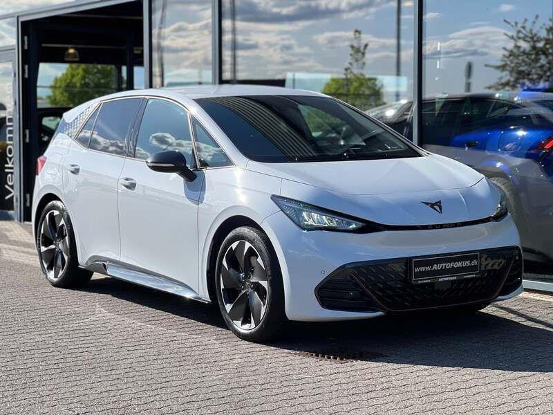 Hvid Brugt 2022 Cupra Born High Hatchback | 209.700 kr. (Fair pris) - Billede 1/3