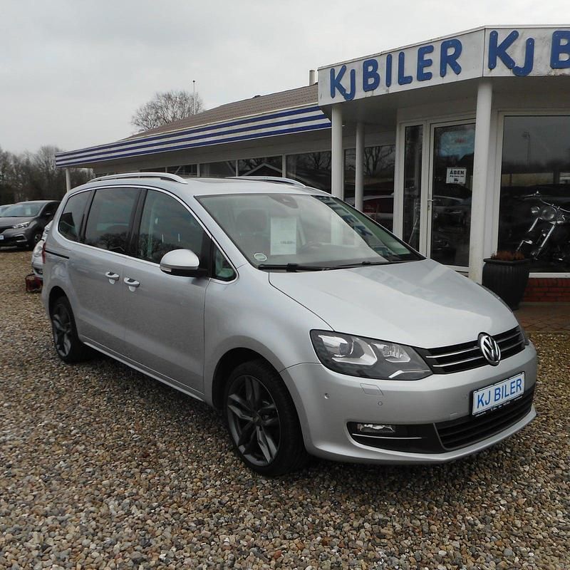 Brugt VW Sharan Highline 177 HK (130 kW) 2013 Sølvmetal MPV