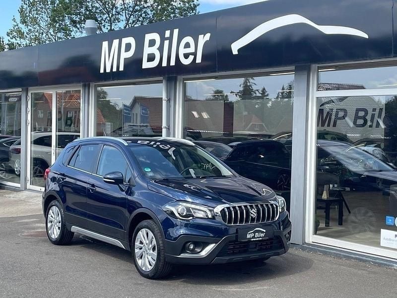 Mørkblåmetal Brugt 2021 Suzuki SX4 S-Cross Adventure | 209.900 kr. (Fair pris) - Billede 1/4