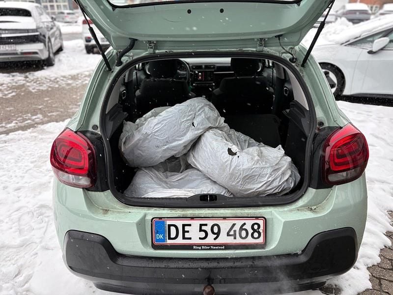 Brugt Citroën C3 Feel 82 HK (60 kW) 2019 Lysgrøn Hatchback