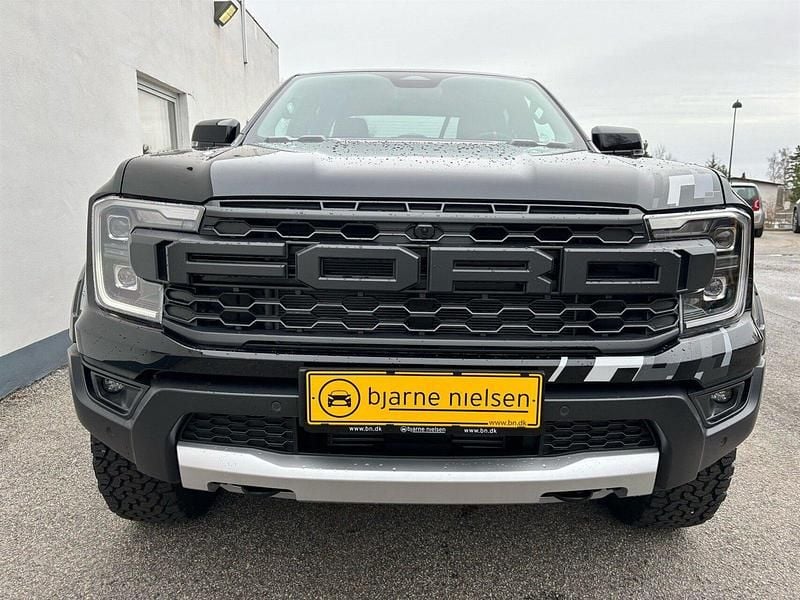 Ny Ford Ranger Raptor 210 HK (154 kW) 2025 Sortmetal Afhentning