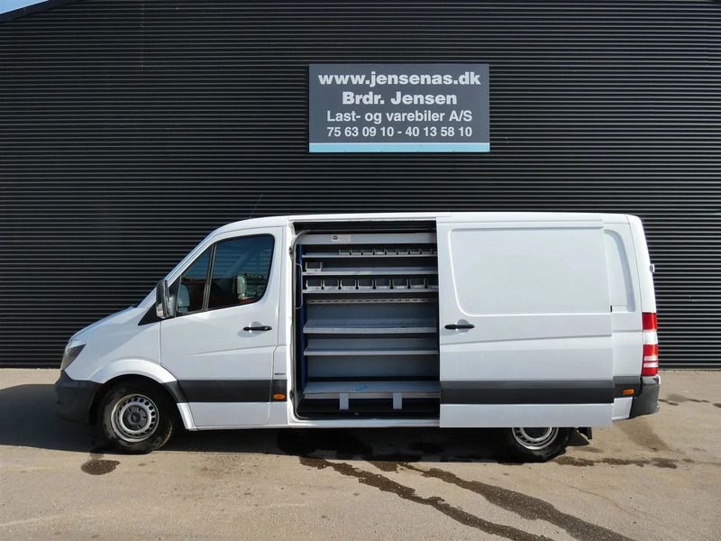 Hvid Brugt 2018 Mercedes Sprinter Van | 169.800 kr. - Billede 1/4