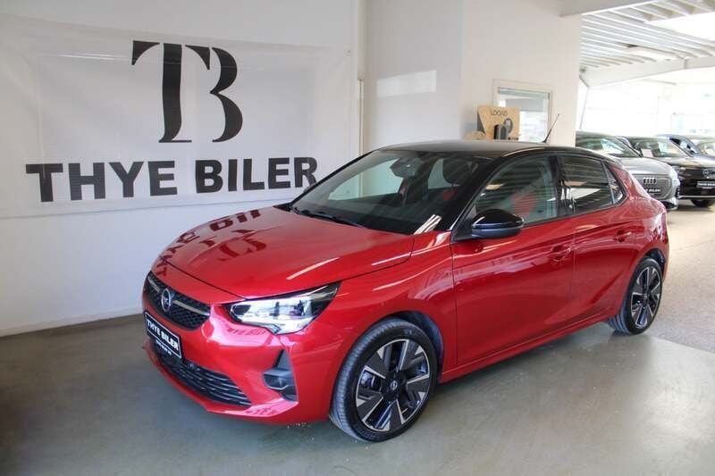 Mørkrødmetal Brugt 2021 Opel Corsa-e GS Line Hatchback | 119.900 kr. (Fair pris) - Billede 1/4