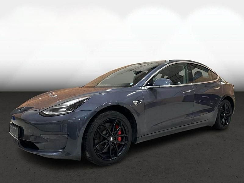 Gråmetal Brugt 2020 Tesla Model 3 Performance Sedan | 188.500 kr. (Fair pris) - Billede 1/4