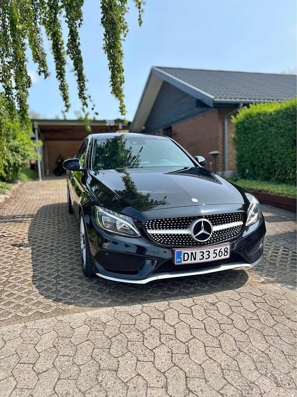 Brugt Mercedes C200 AMG line 184 HK (135 kW) 2014 Sedan