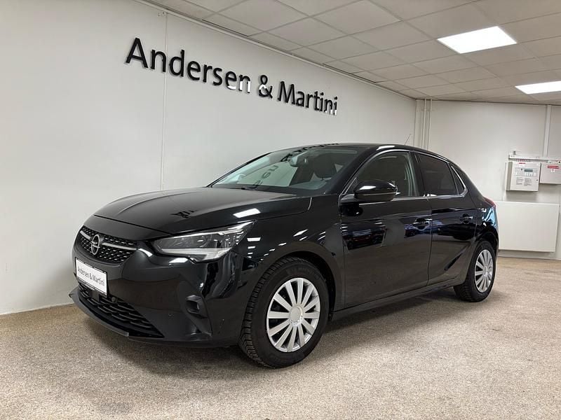 Farve: diamond black Brugt 2020 Opel Corsa Elegance Hatchback | 118.900 kr. - Billede 1/4