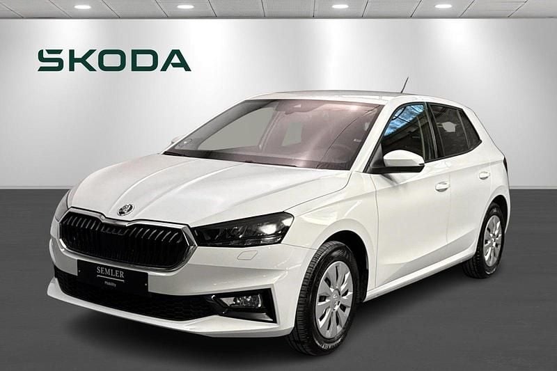 Hvidmetal Brugt 2025 Skoda Fabia Essence Hatchback | 174.900 kr. (Fair pris) - Billede 1/4