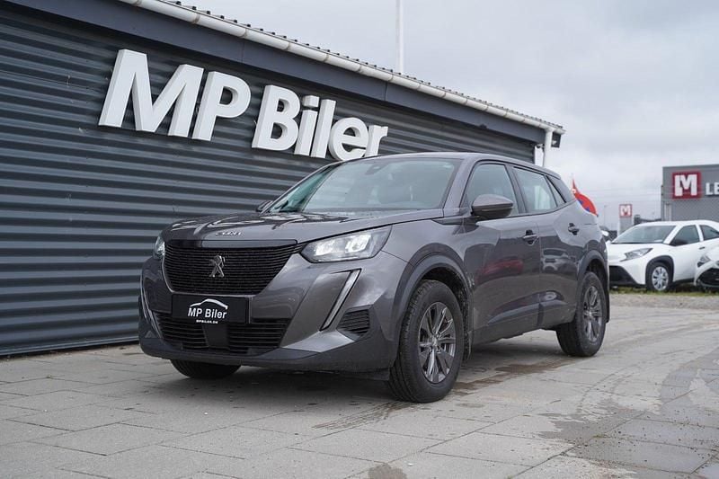Grå Brugt 2021 Peugeot 2008 Active SUV | 149.700 kr. (Lidt for dyr) - Billede 1/4