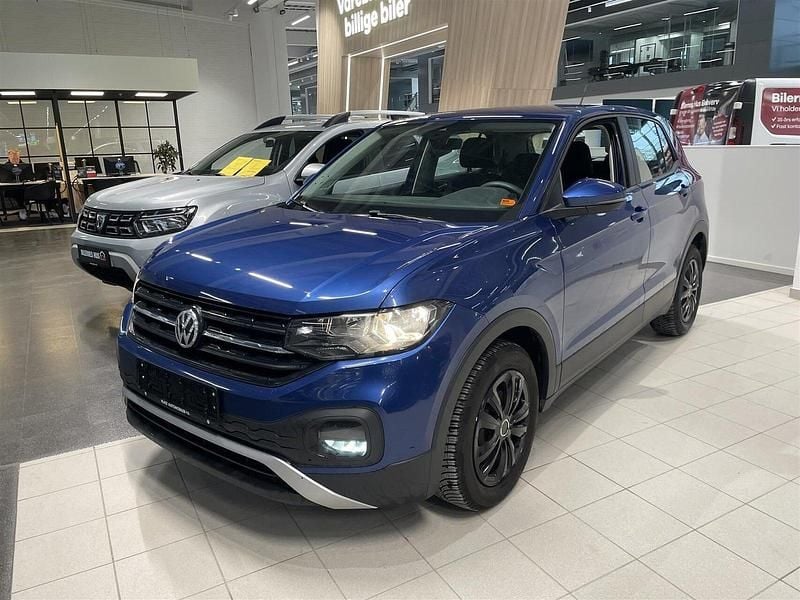 Blåmetal Brugt 2020 VW T-Cross Life SUV | 164.980 kr. (God pris) - Billede 1/4