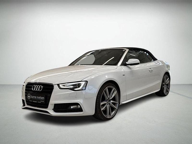 Hvidmetal Brugt 2016 Audi A5 Cabriolet S-Line Cabriolet | 249.500 kr. (Fair pris) - Billede 1/4