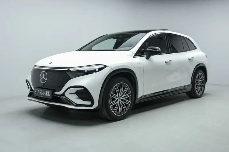 Hvid Brugt 2024 Mercedes EQS450+ | 1.124.900 kr. (Dyr) - Billede 1/4