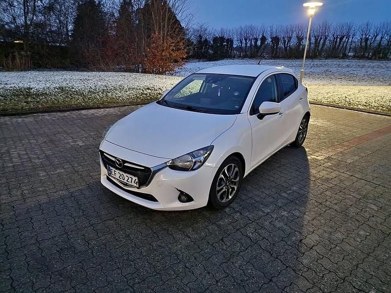 Brugt Mazda 2 Optimum 115 HK (84 kW) 2016 Hvid Hatchback